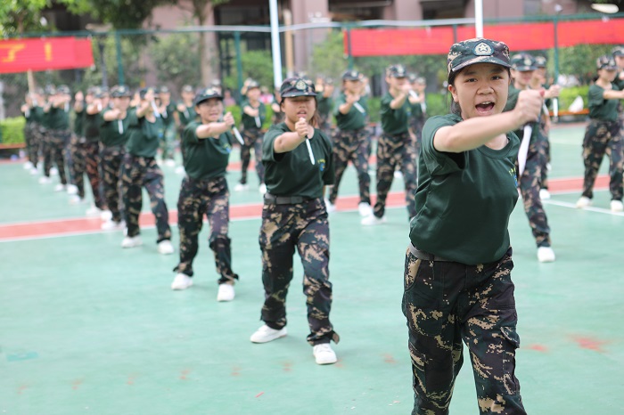 圖片6廣西物資學(xué)校大學(xué)大嶺校區(qū)會(huì)操展示.JPG